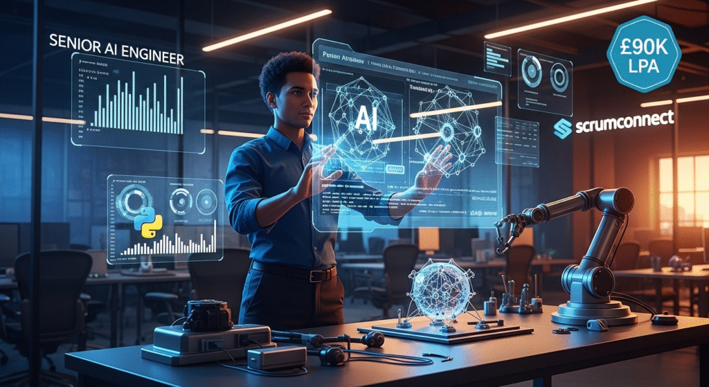 Elite Senior AI Engineer – £90K LPA | Transform AI Innovation at Scrumconnect Consulting 